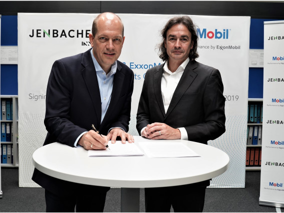 ExxonMobil und INNIO unterzeichnen langfristige globale Kooperationsvereinbarung über Schmierstoffe für Jenbacher Gasmot...