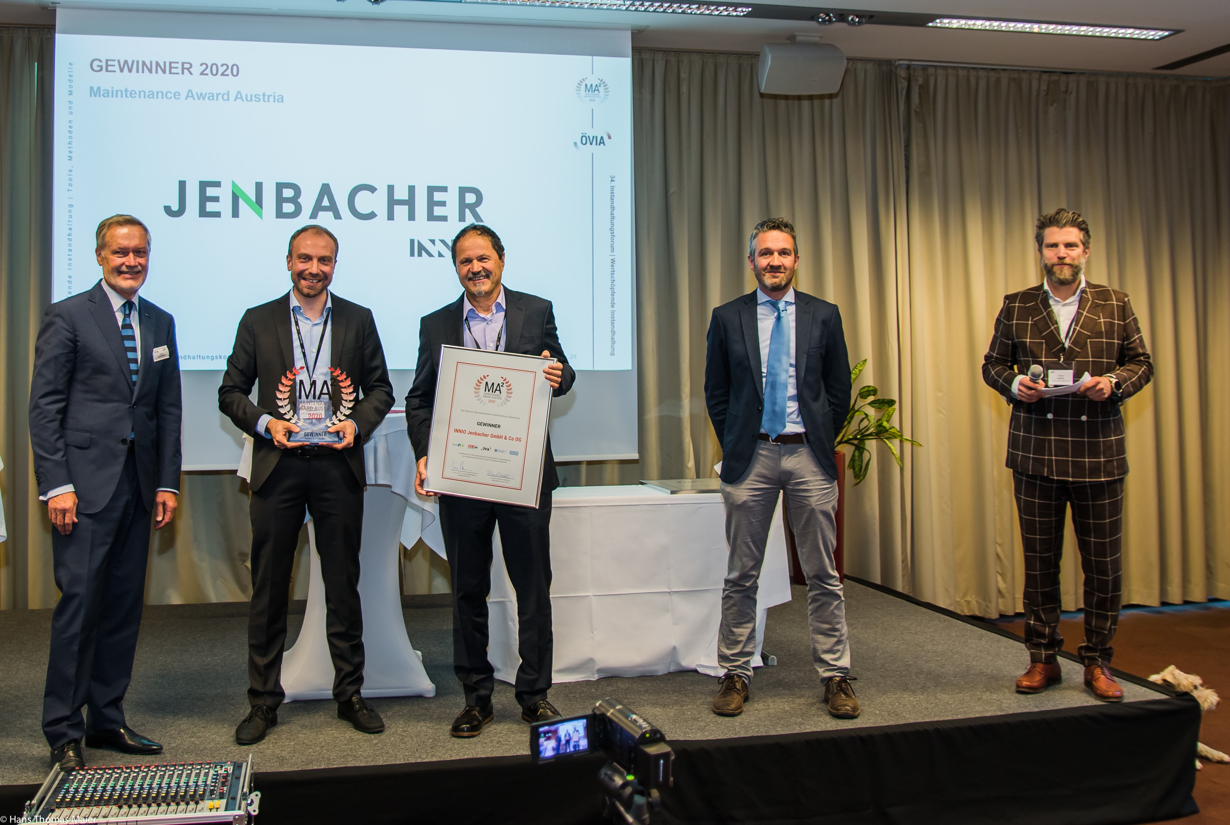 INNIO wird mit dem Maintenance Award Austria 2020 ausgezeichnet. 