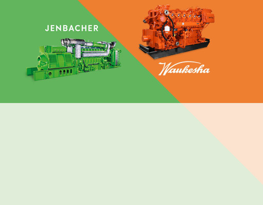 La empresa energética más joven del mundo con dos poderosas marcas: motores de gas Jenbacher y Waukesha.
